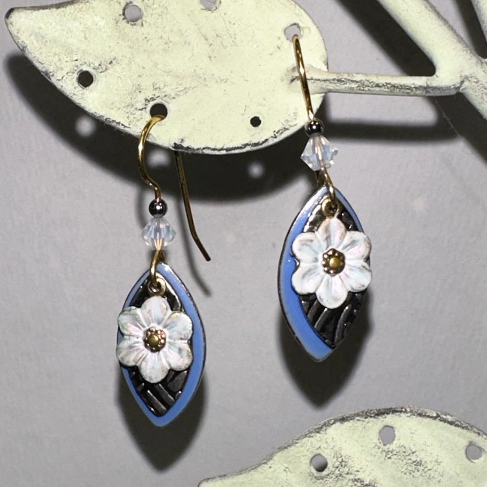 Silver Forest Earrings